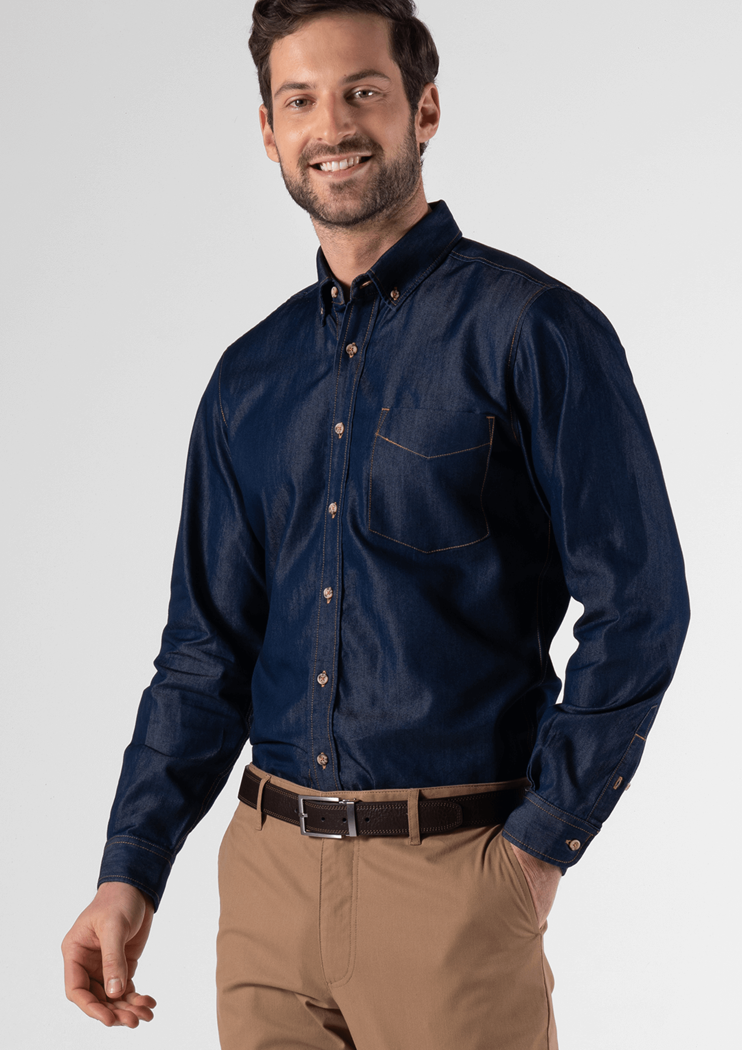 Soren Men's Denim Shirt | Hospitality 
